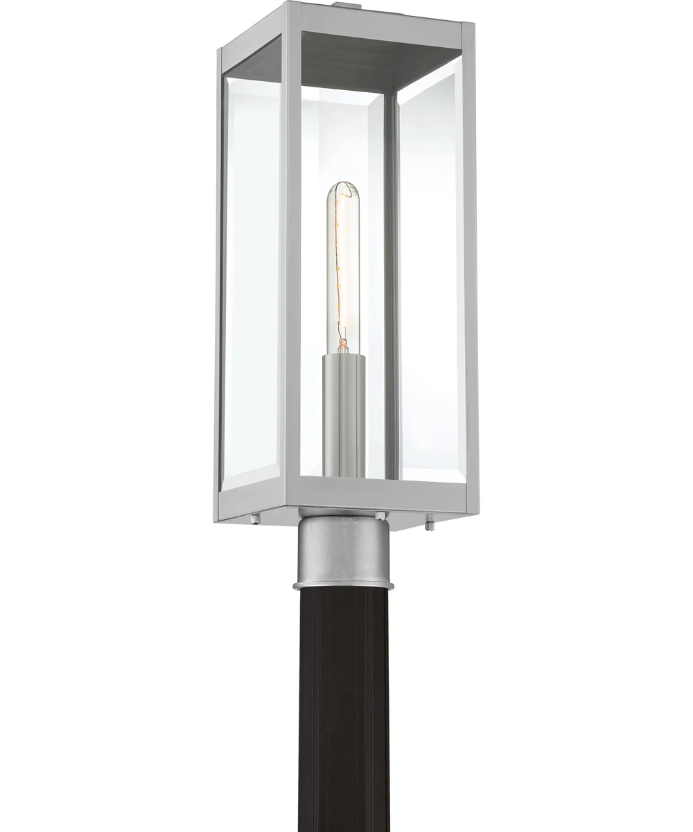 Westover Large 1-light Outdoor Post Light Stainless Steel - Image 5