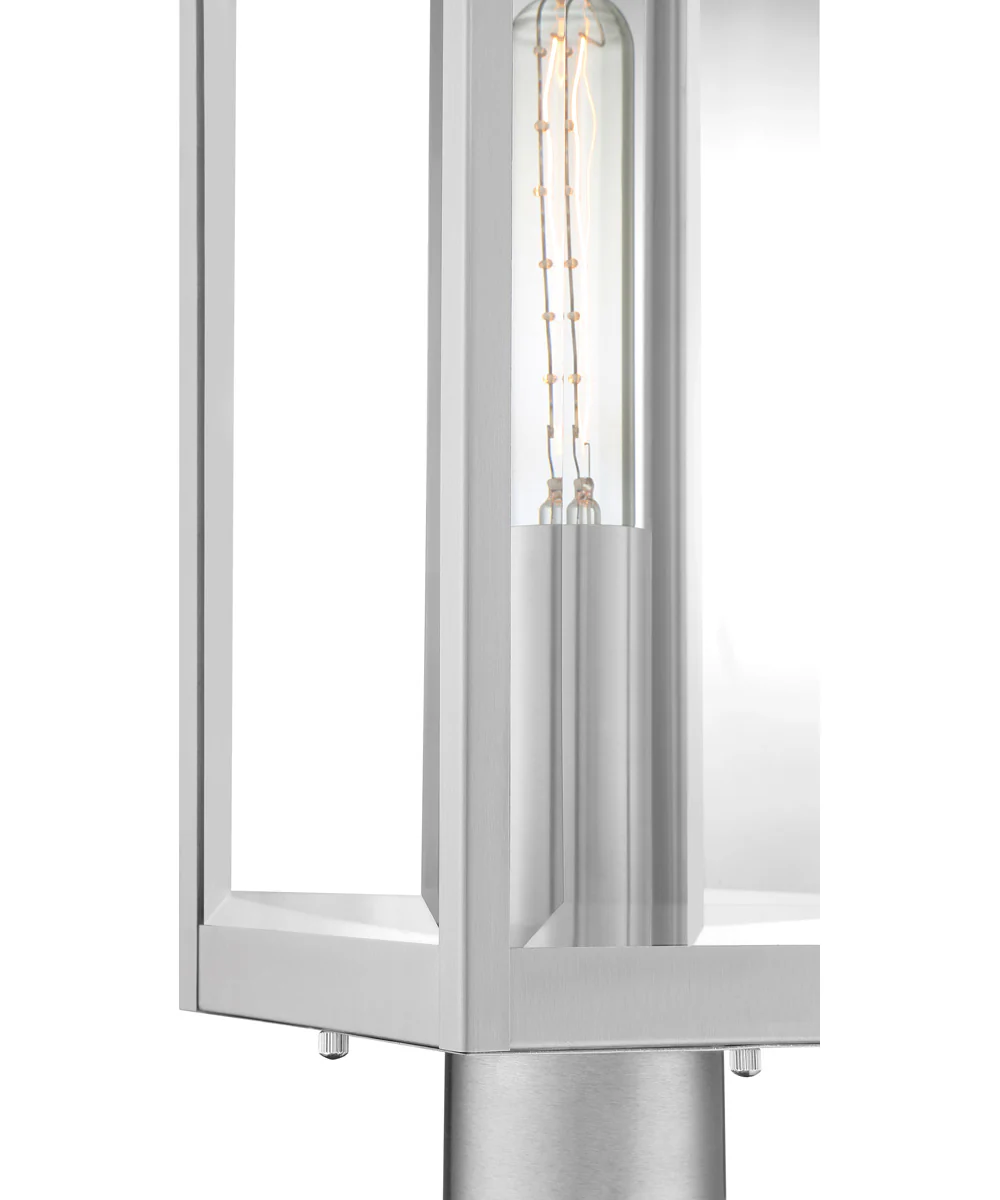 Westover Large 1-light Outdoor Post Light Stainless Steel - Image 6