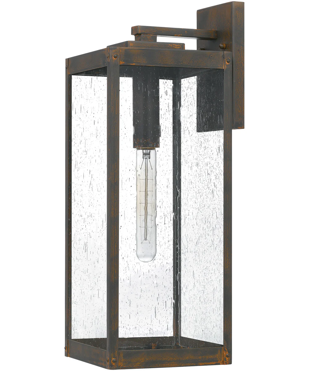 Westover Large 1-light Outdoor Wall Light Industrial Bronze - Image 3