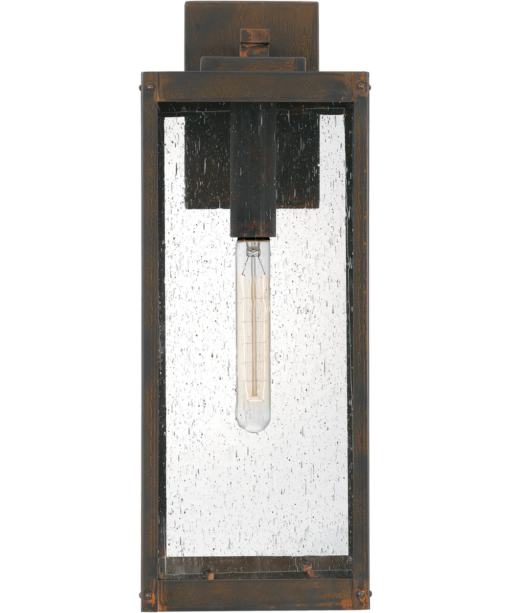 Westover Large 1-light Outdoor Wall Light Industrial Bronze - Image 4