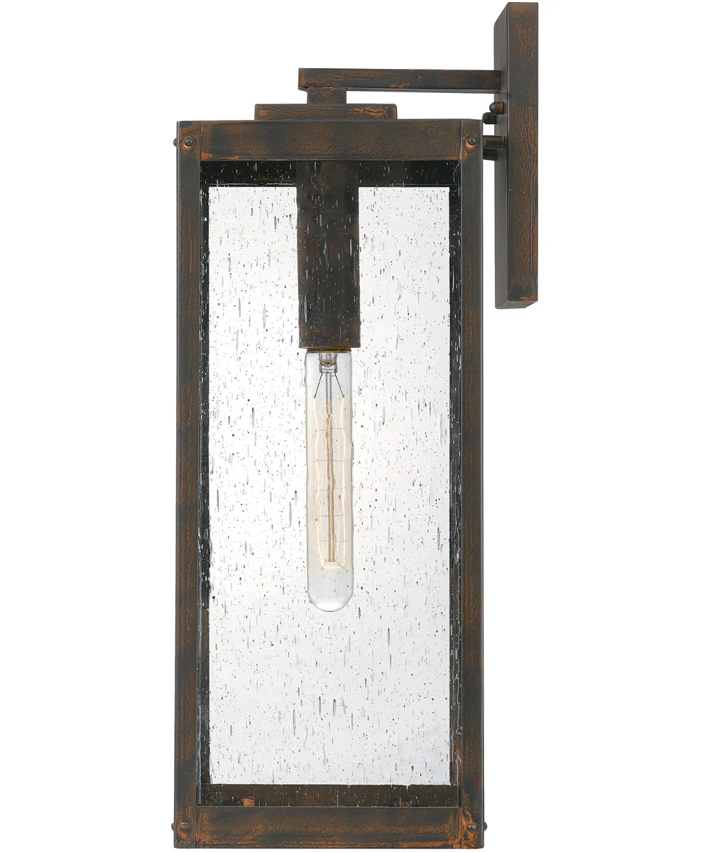Westover Large 1-light Outdoor Wall Light Industrial Bronze - Image 5