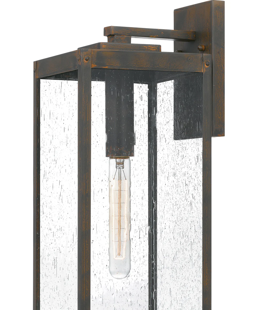 Westover Large 1-light Outdoor Wall Light Industrial Bronze - Image 6