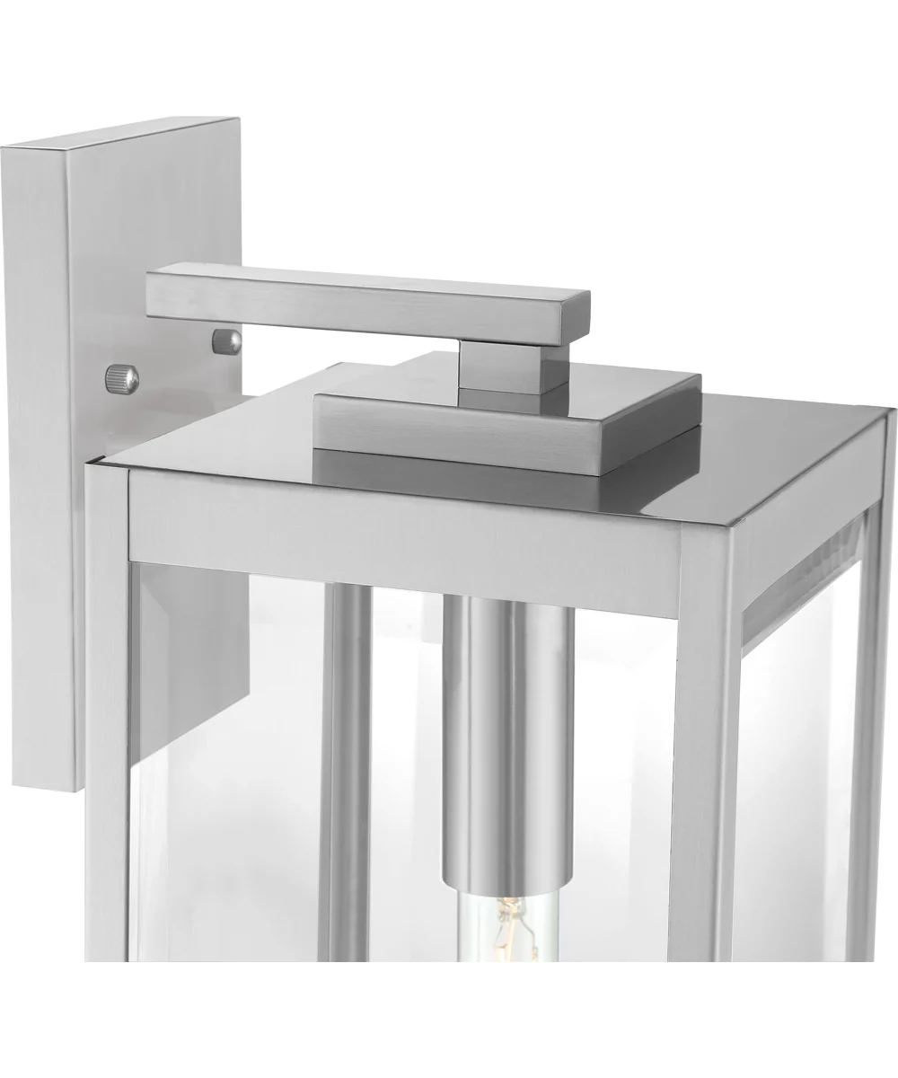 Westover Large 1-light Outdoor Wall Light Stainless Steel - Image 6