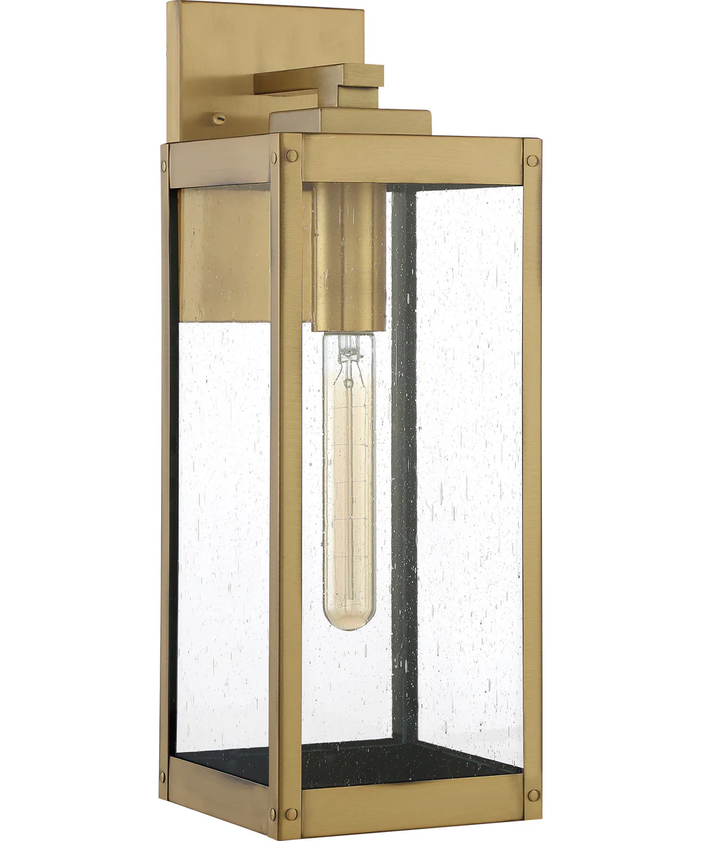 Westover Medium 1-light Outdoor Wall Light Antique Brass - Image 3