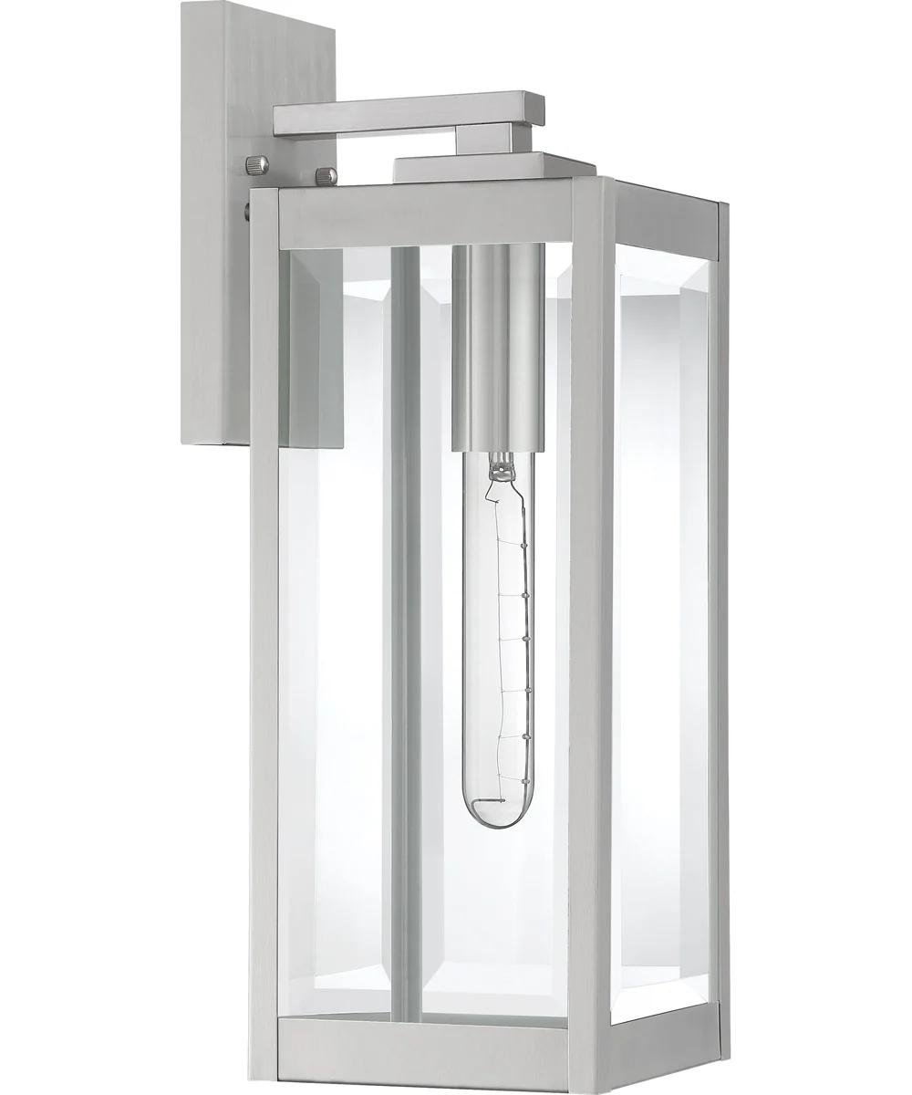 Westover Medium 1-light Outdoor Wall Light Stainless Steel - Image 3