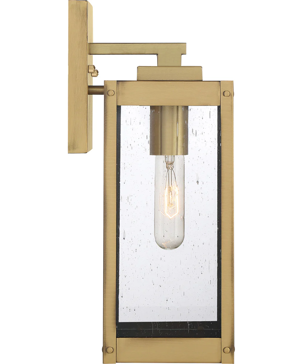 Westover Small 1-light Outdoor Wall Light Antique Brass - Image 5
