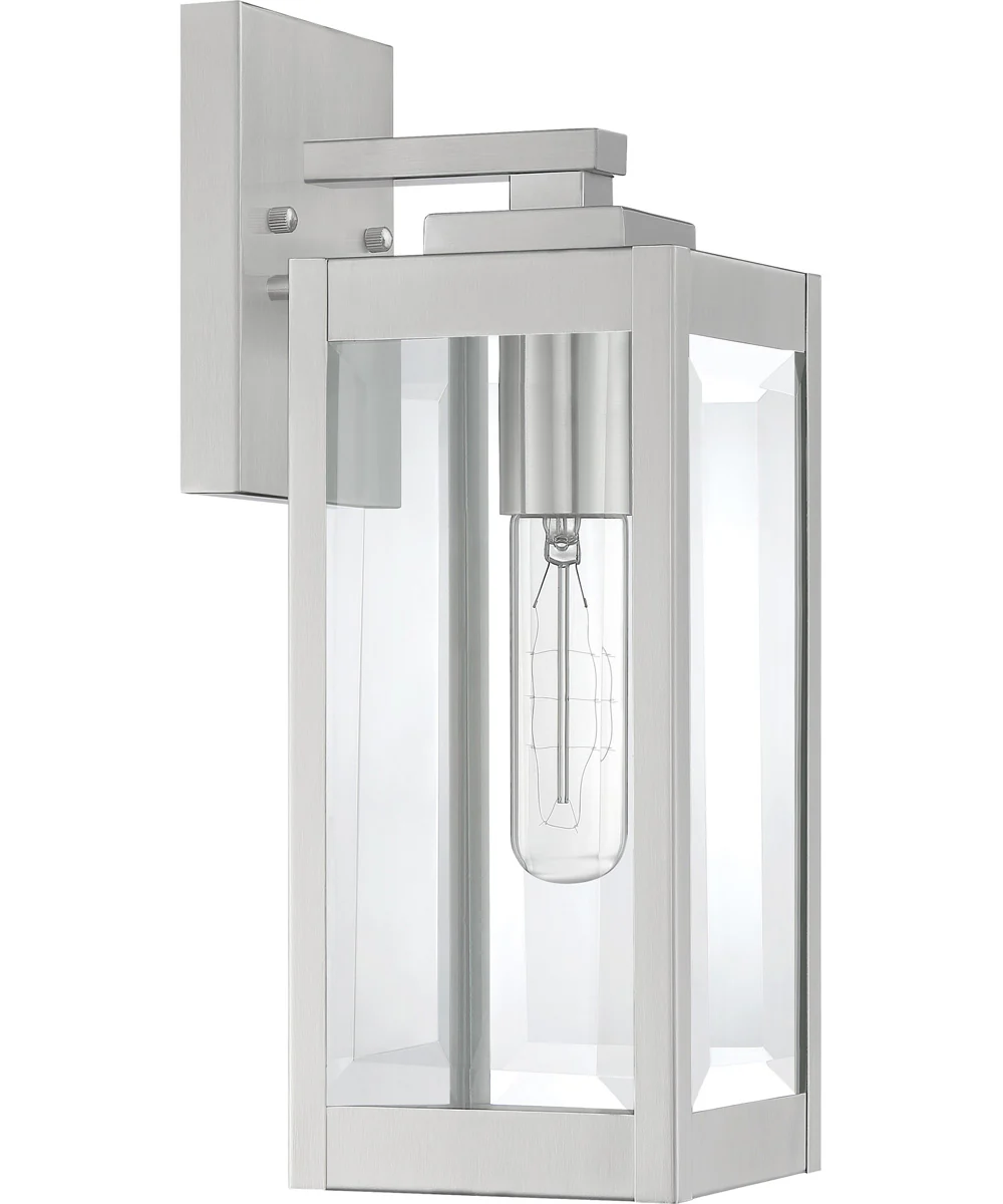 Westover Small 1-light Outdoor Wall Light Stainless Steel - Image 3