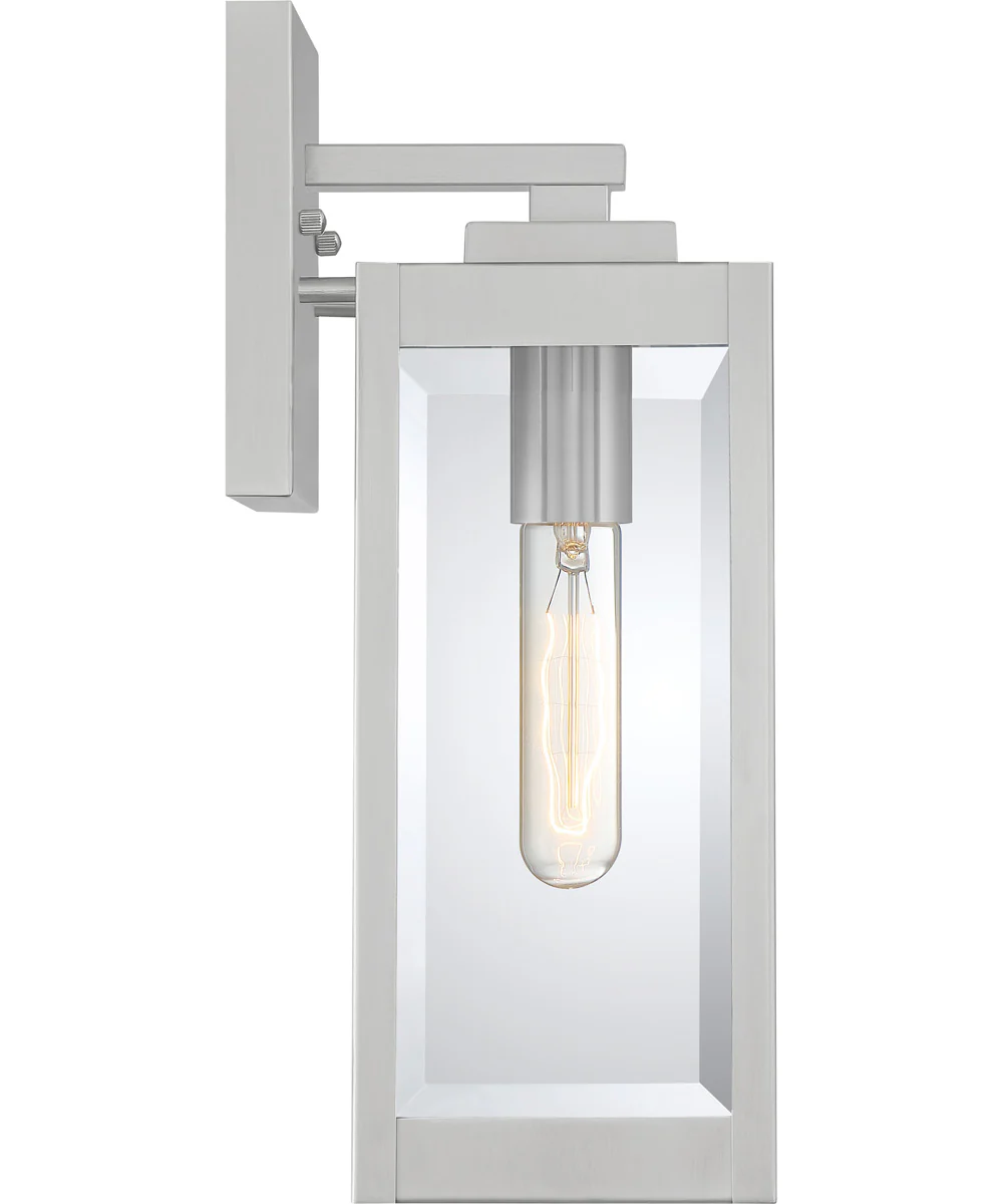 Westover Small 1-light Outdoor Wall Light Stainless Steel - Image 5
