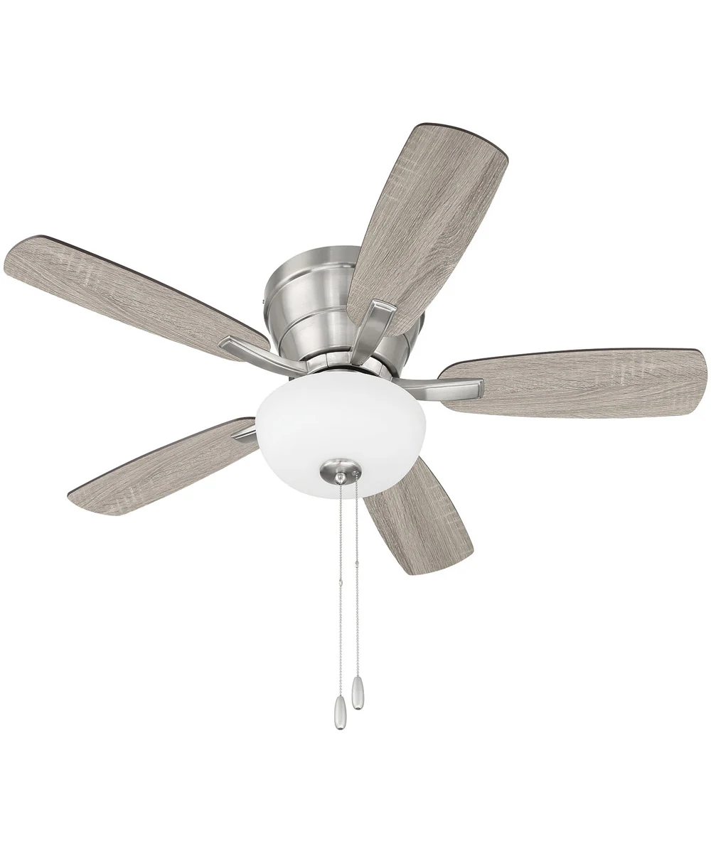 Wheeler 42 2-Light Bowl 2-Light Fan Brushed Polished Nickel - Image 3