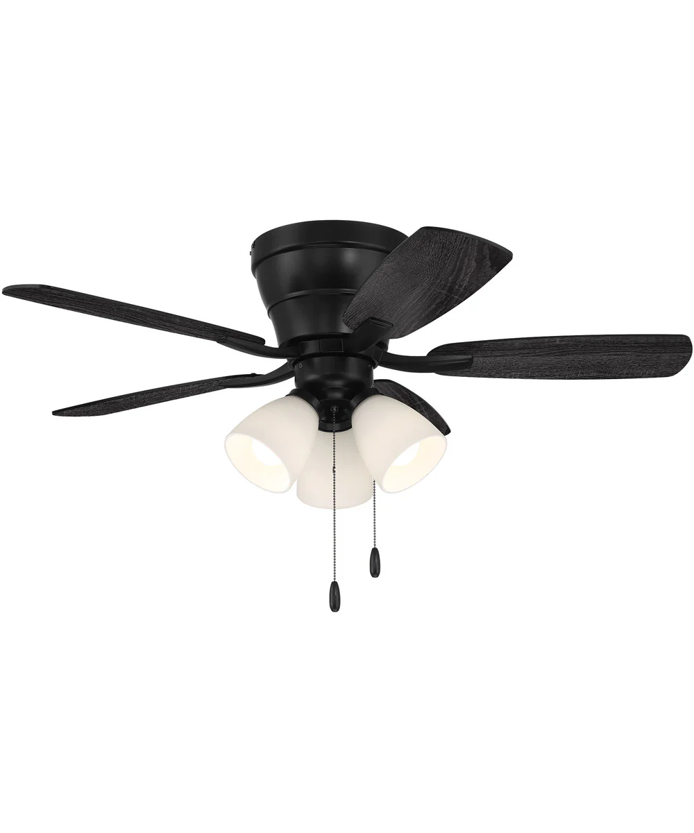 Wheeler 42 3-Light  3-Light Fan Flat Black - Image 5