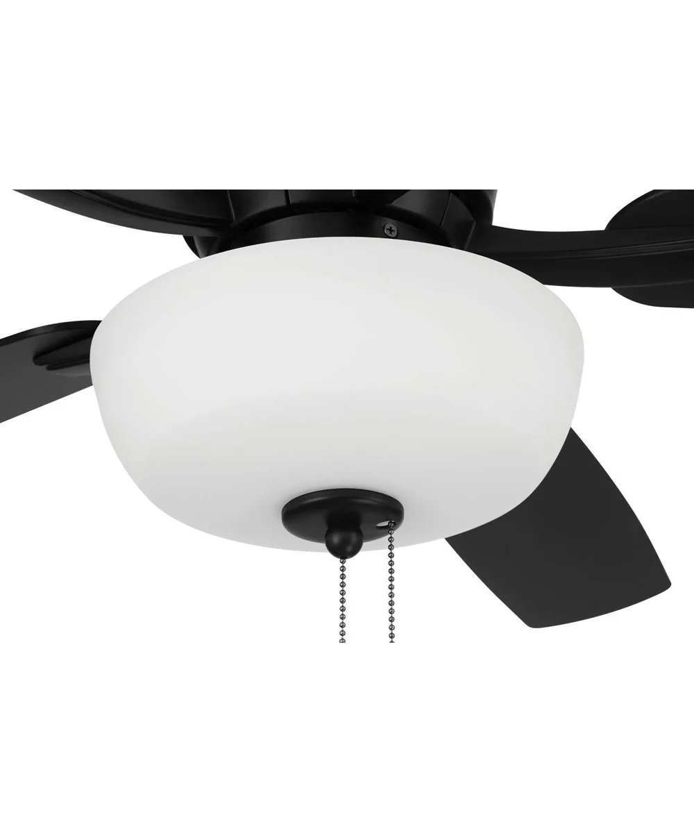 Wheeler 52 2-Light Bowl 2-Light Fan Flat Black - Image 9