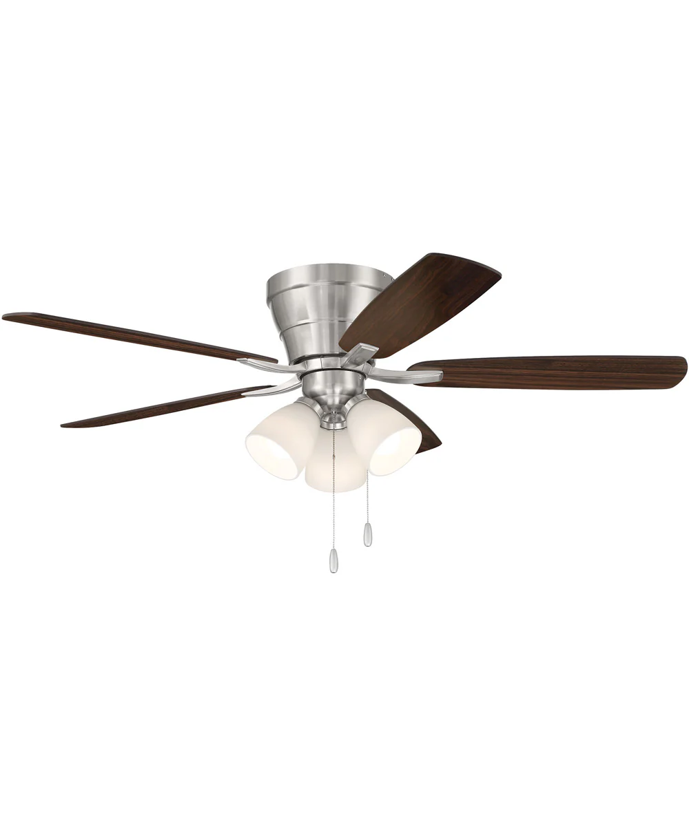 Wheeler 52 3-Light 3-Light Fan Brushed Polished Nickel - Image 2