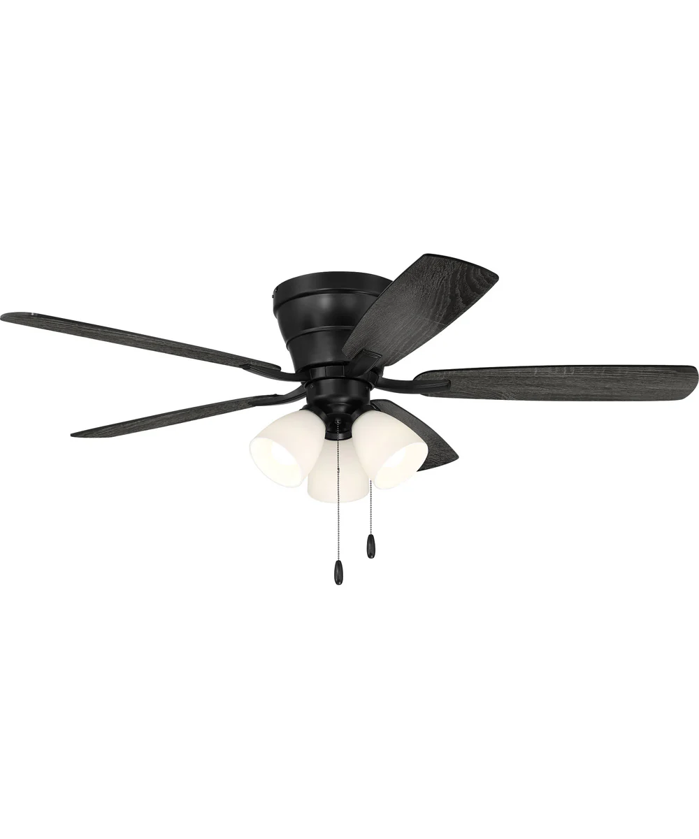 Wheeler 52 3-Light  3-Light Fan Flat Black - Image 2