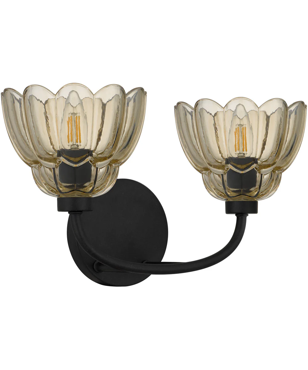 Whitecap 2-light Bath Light Mottled Cocoa - Image 5