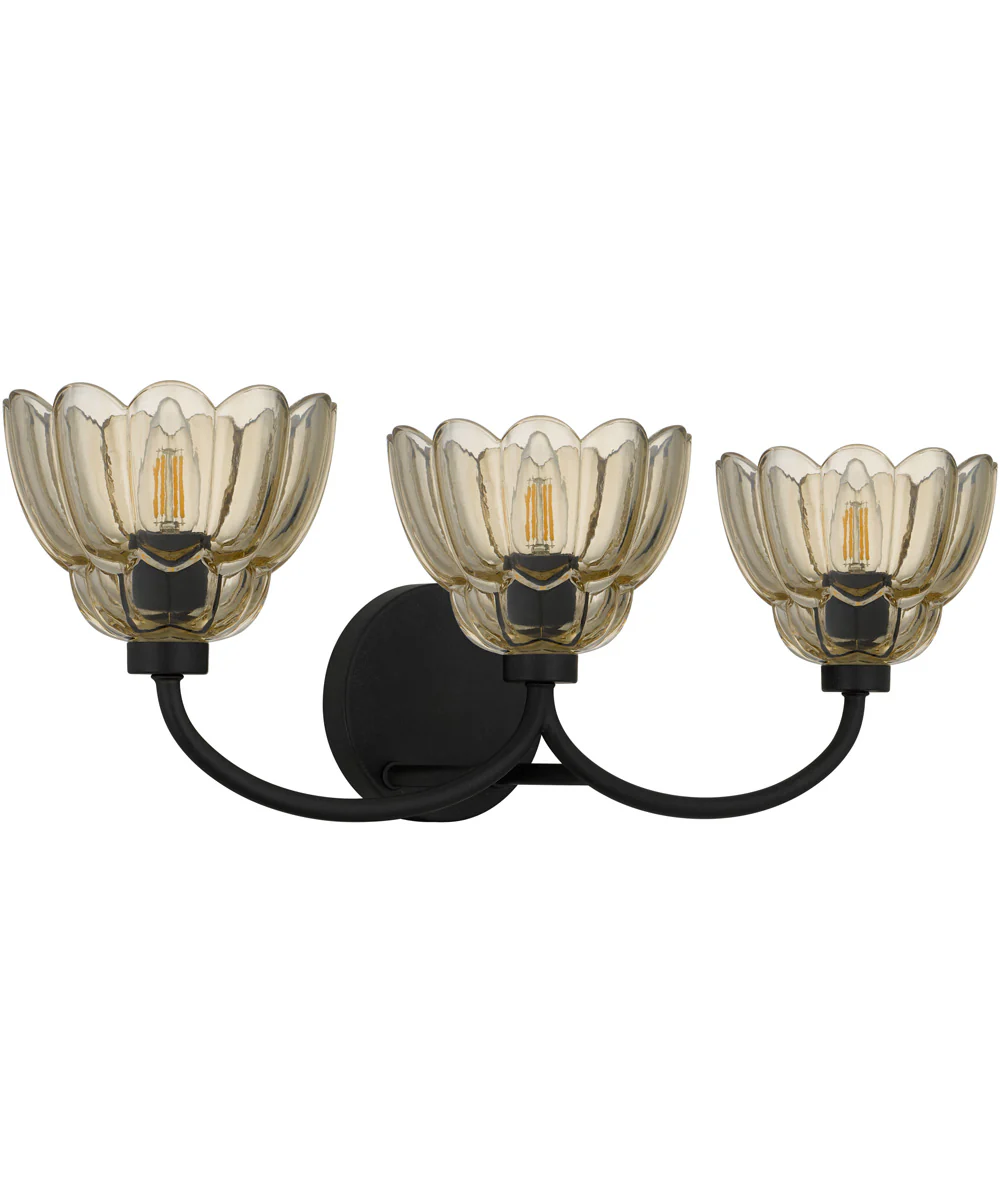 Whitecap 3-light Bath Light Mottled Cocoa - Image 5