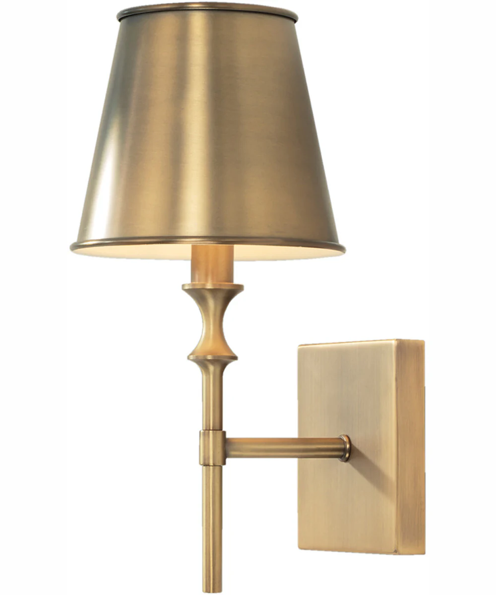 Whitney 1-Light Sconce Aged Brass - Image 4