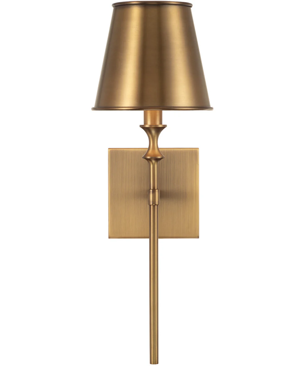 Whitney 1-Light Sconce Aged Brass - Image 5