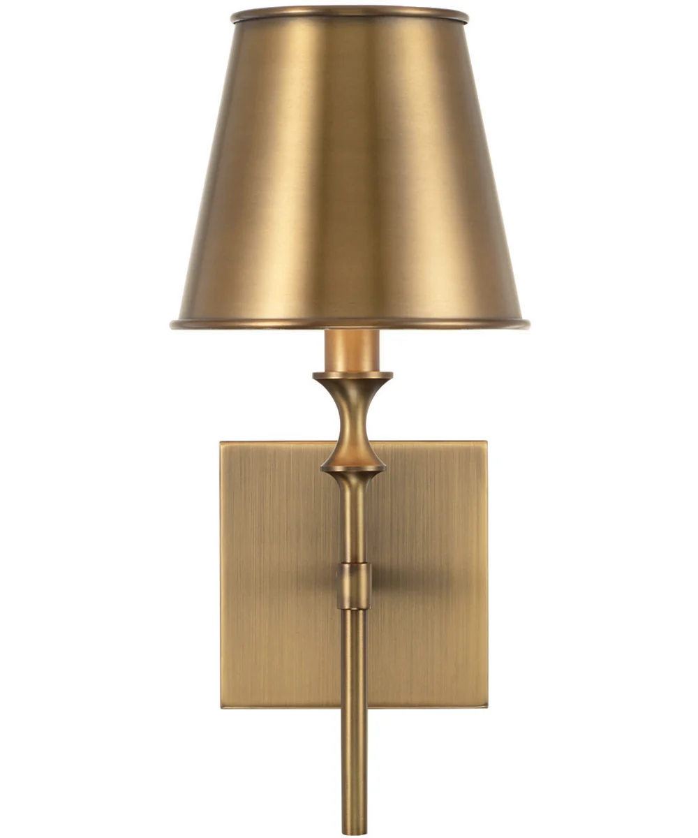 Whitney 1-Light Sconce Aged Brass - Image 8