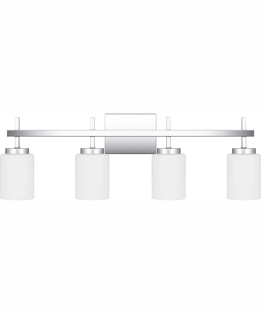 Wilburn Extra Large 4-light Bath Light Polished Chrome - Image 3