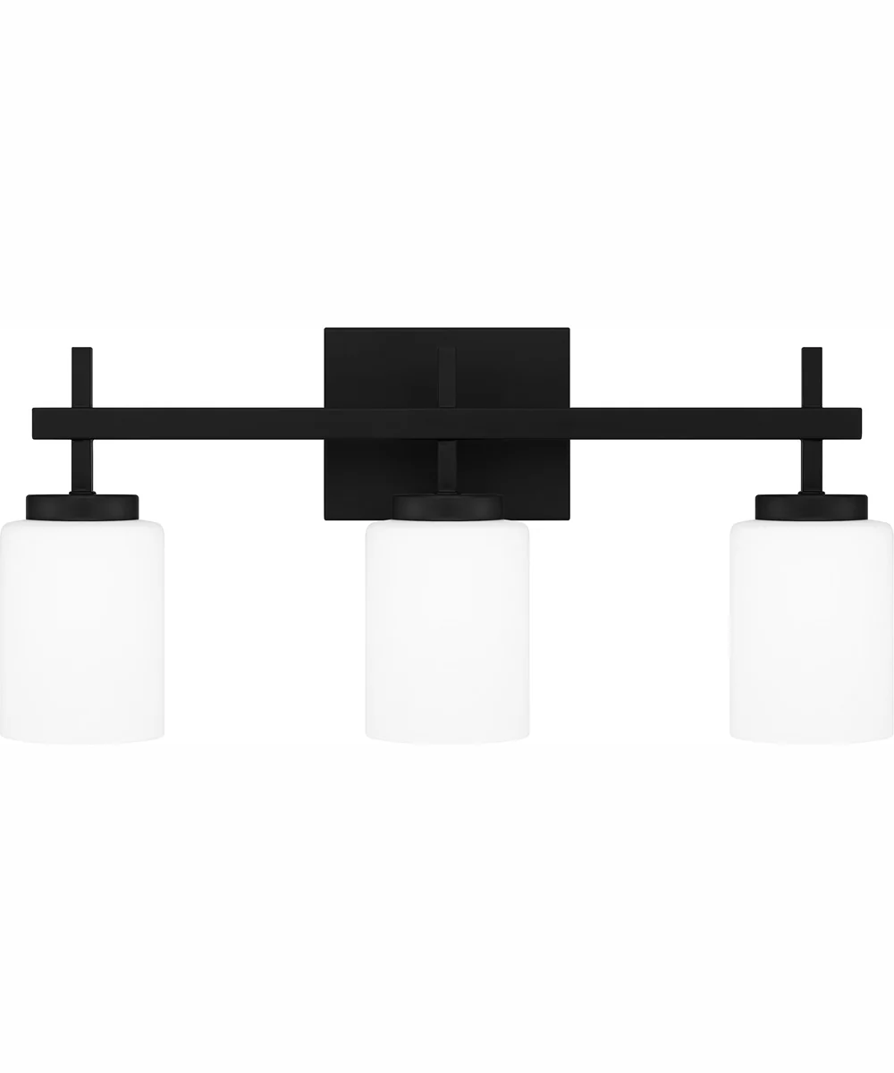 Wilburn Large 3-light Bath Light Matte Black - Image 2