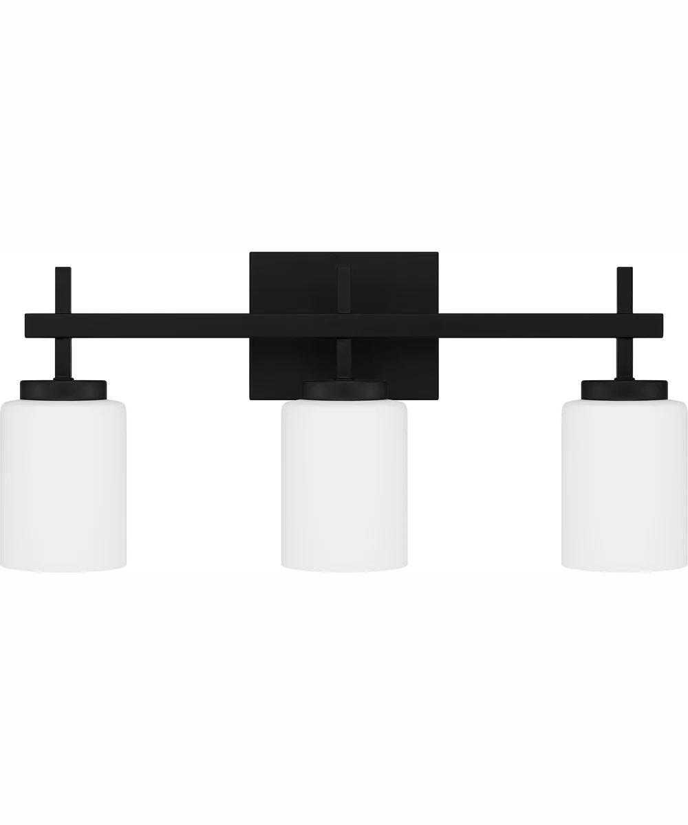 Wilburn Large 3-light Bath Light Matte Black - Image 3