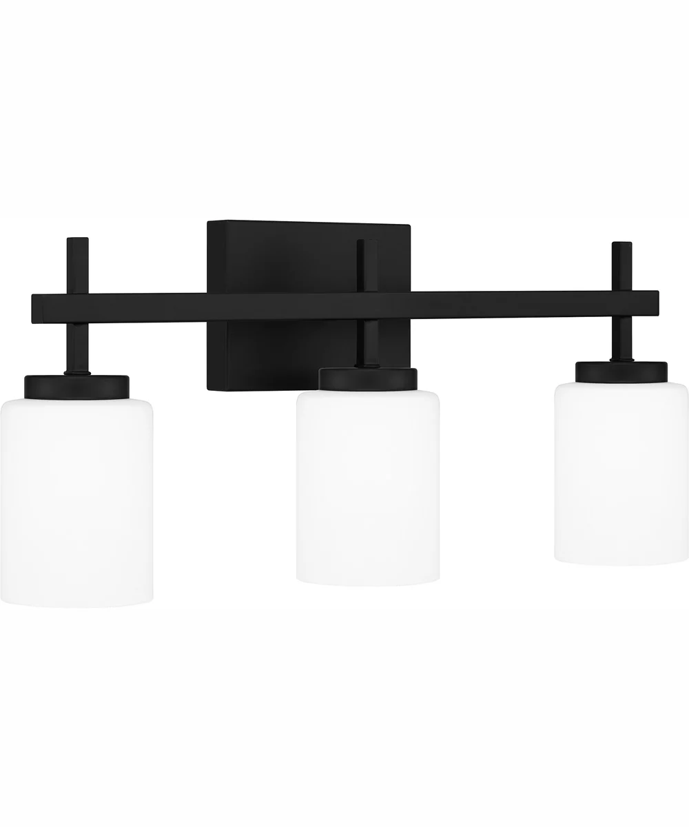 Wilburn Large 3-light Bath Light Matte Black - Image 4