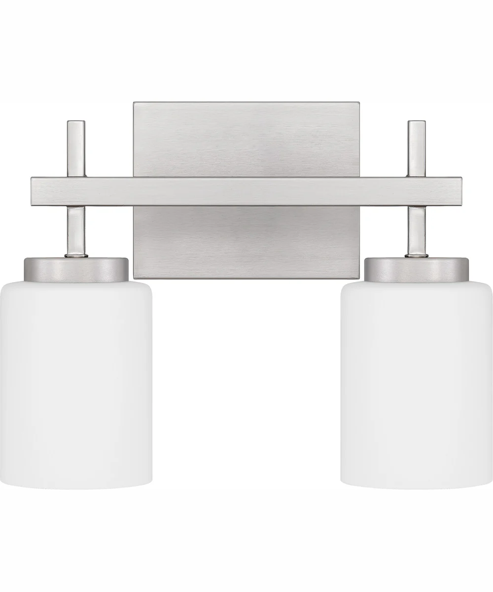 Wilburn Medium 2-light Bath Light Brushed Nickel - Image 3