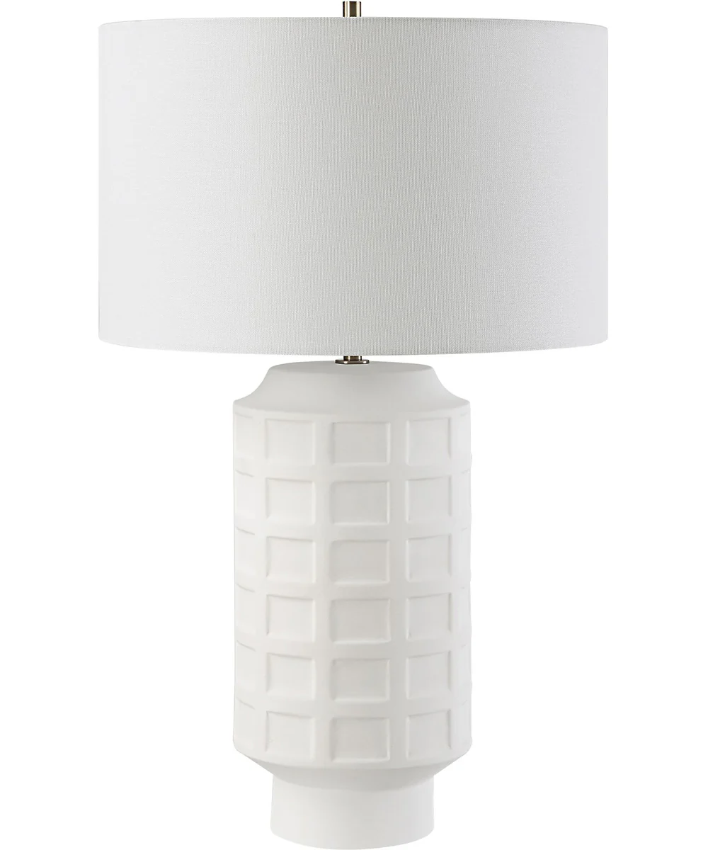 Window Pane White Table Lamp - Image 4