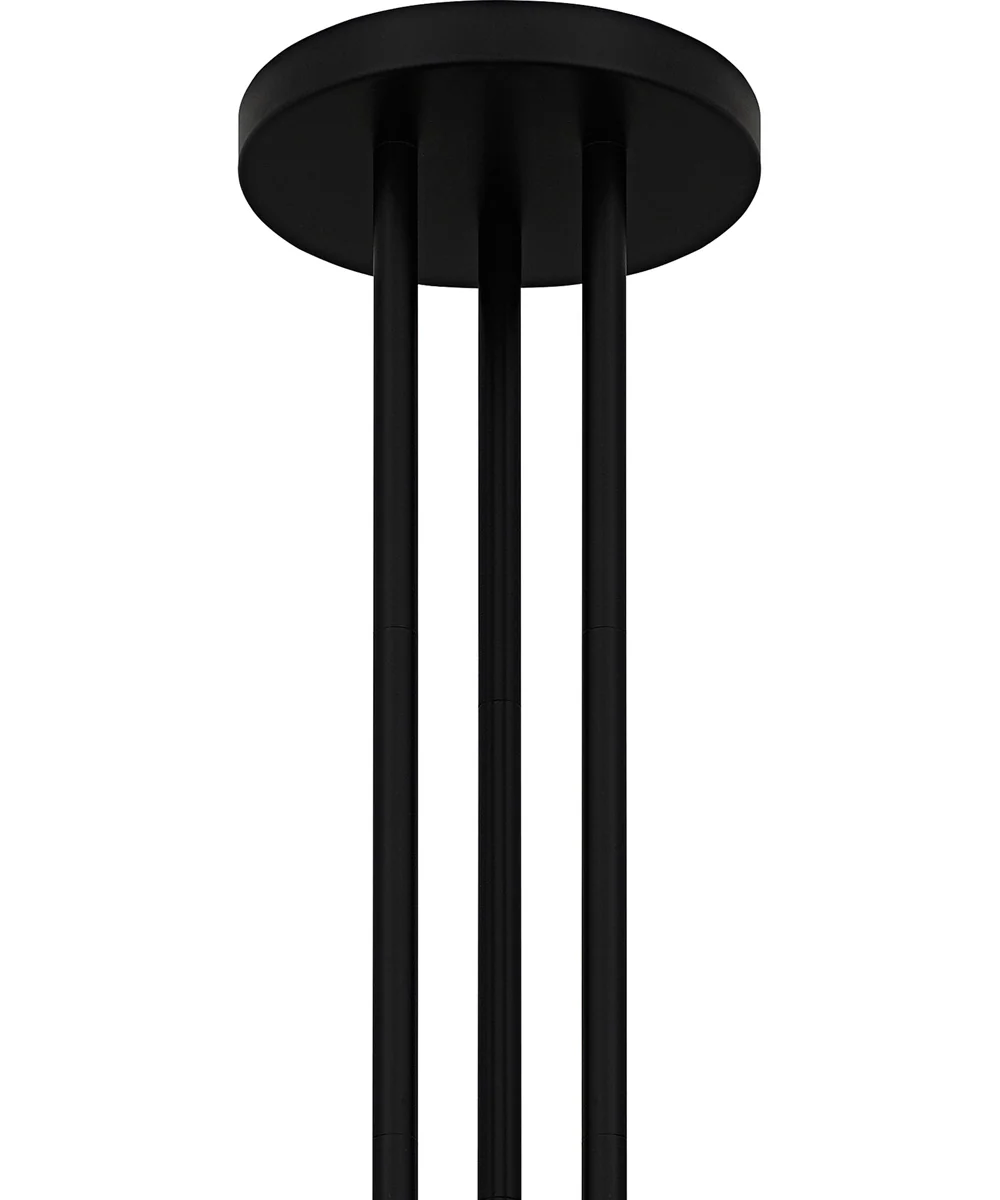 Winsland 12-light Chandelier Matte Black - Image 6