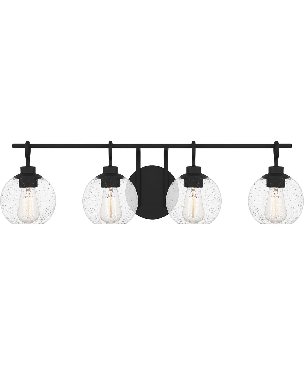 Winston Extra Large 4-light Bath Light Matte Black - Image 2