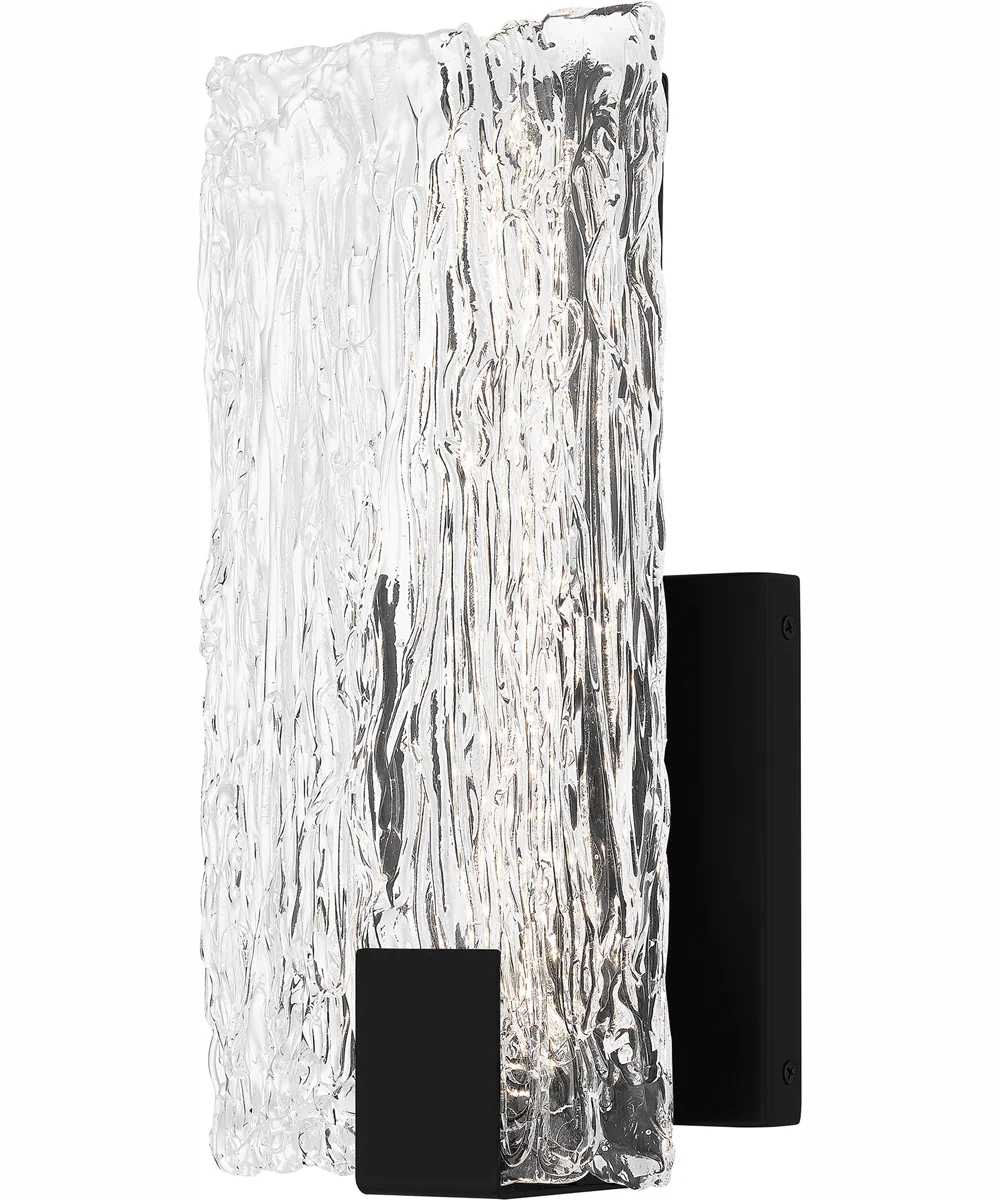 Winter Small Wall Sconce Matte Black - Image 2
