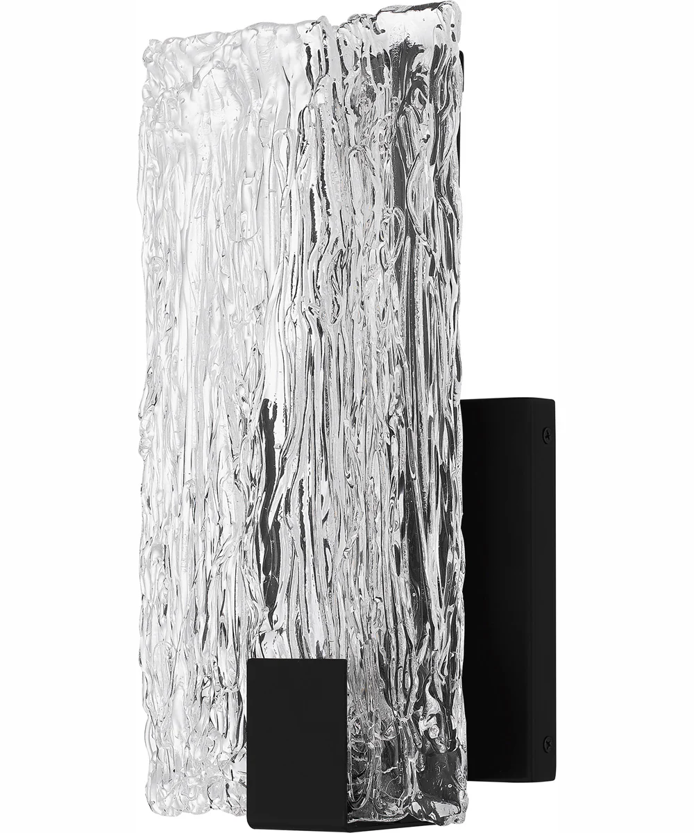 Winter Small Wall Sconce Matte Black - Image 3