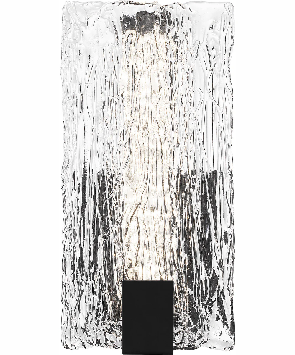 Winter Small Wall Sconce Matte Black - Image 5