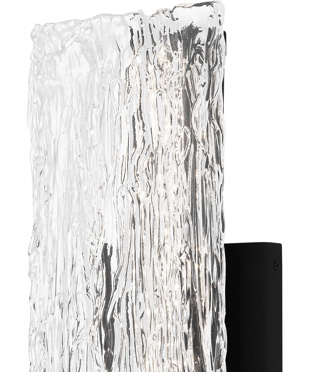 Winter Small Wall Sconce Matte Black - Image 6