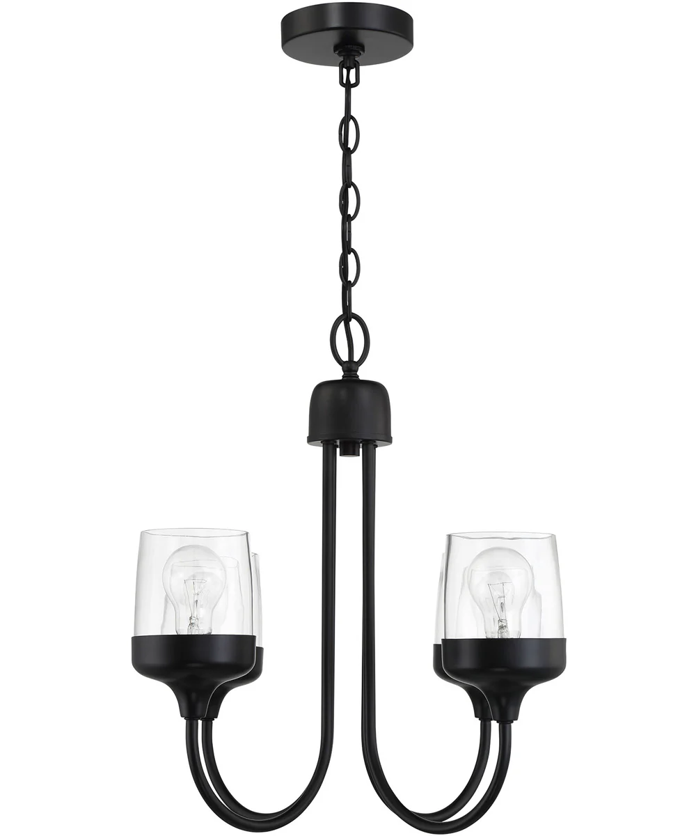 Wrenn 4-Light Lighting Flat Black - Image 3