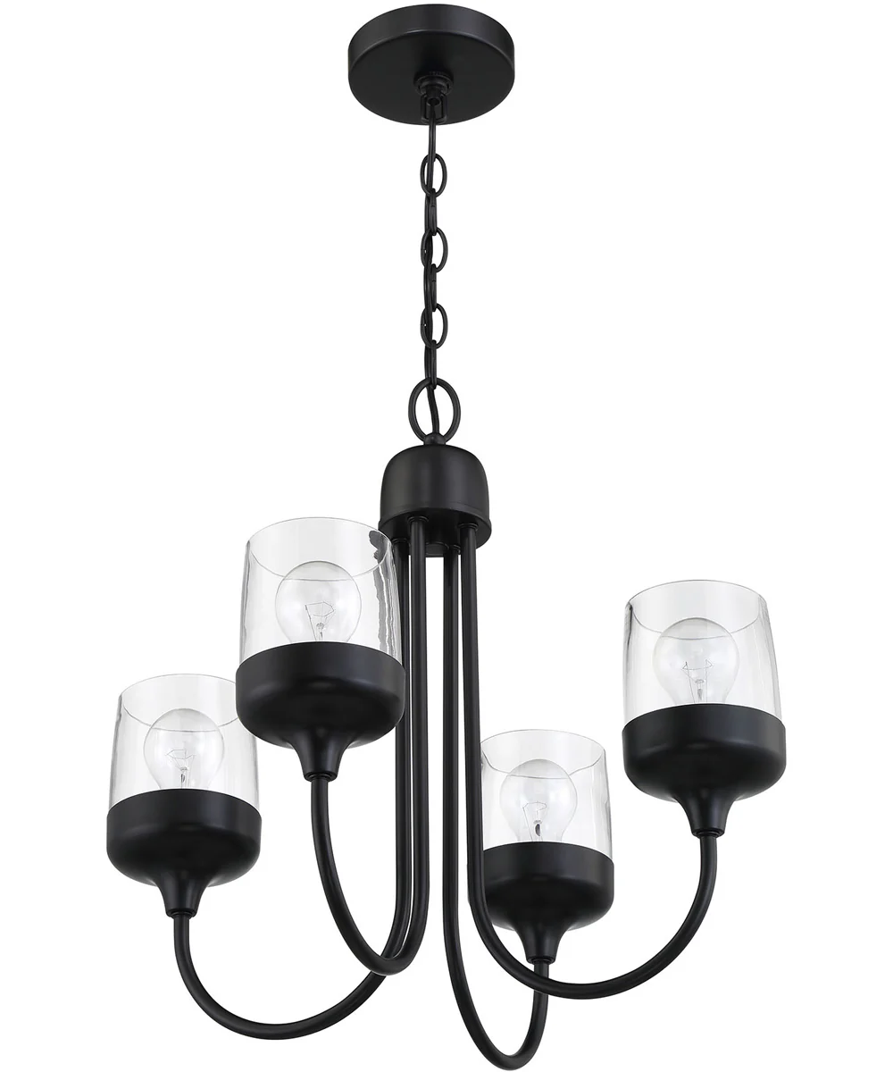 Wrenn 4-Light Lighting Flat Black - Image 4