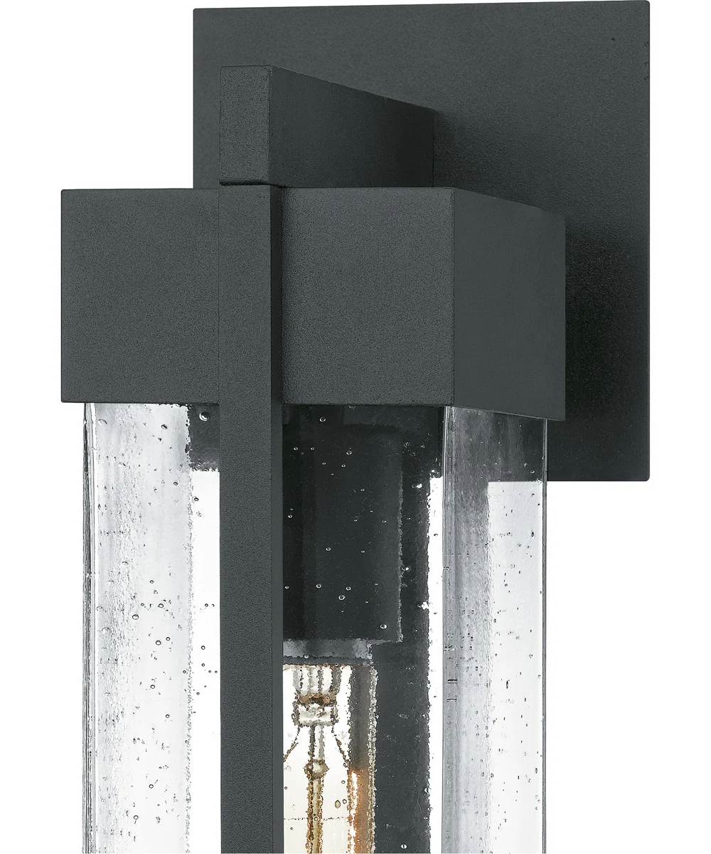 Wynn Medium 1-light Outdoor Wall Light Coastal Armour Aluminum Earth Black - Image 6