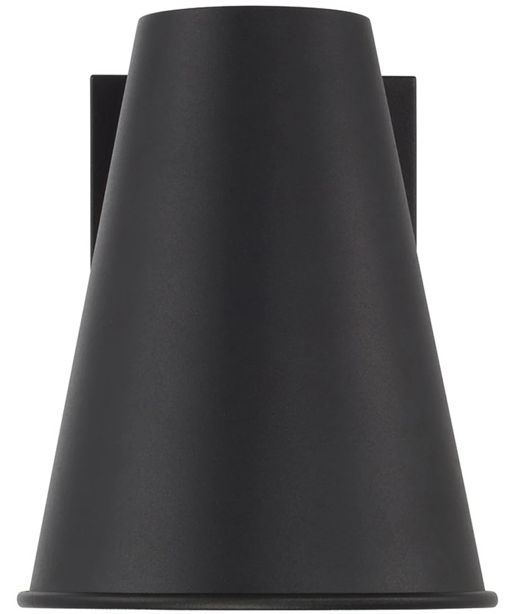 Yardley 1-Light Outdoor Wall-Lantern Black - Image 3