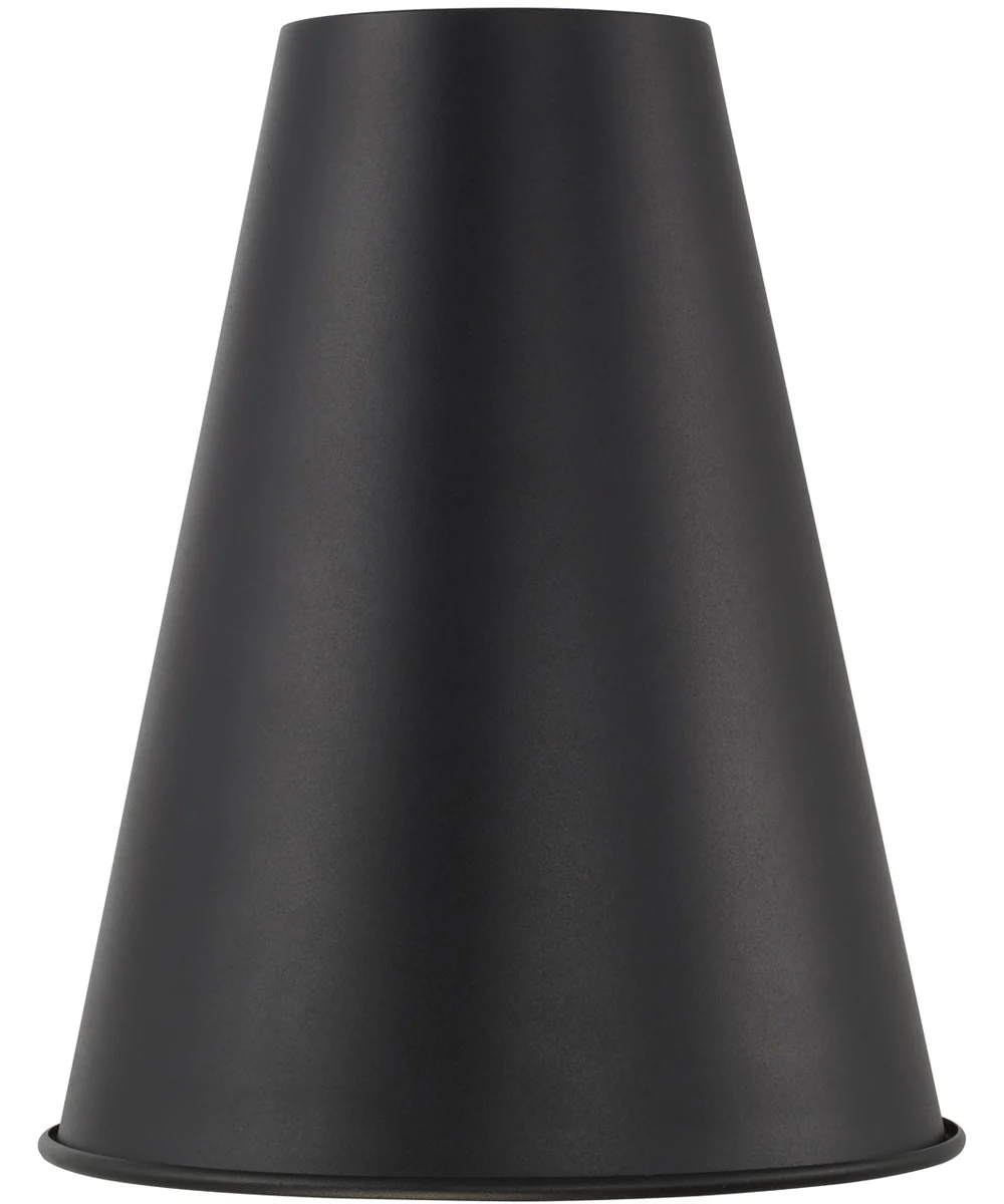 Yardley 1-Light Outdoor Wall-Lantern Black - Image 3