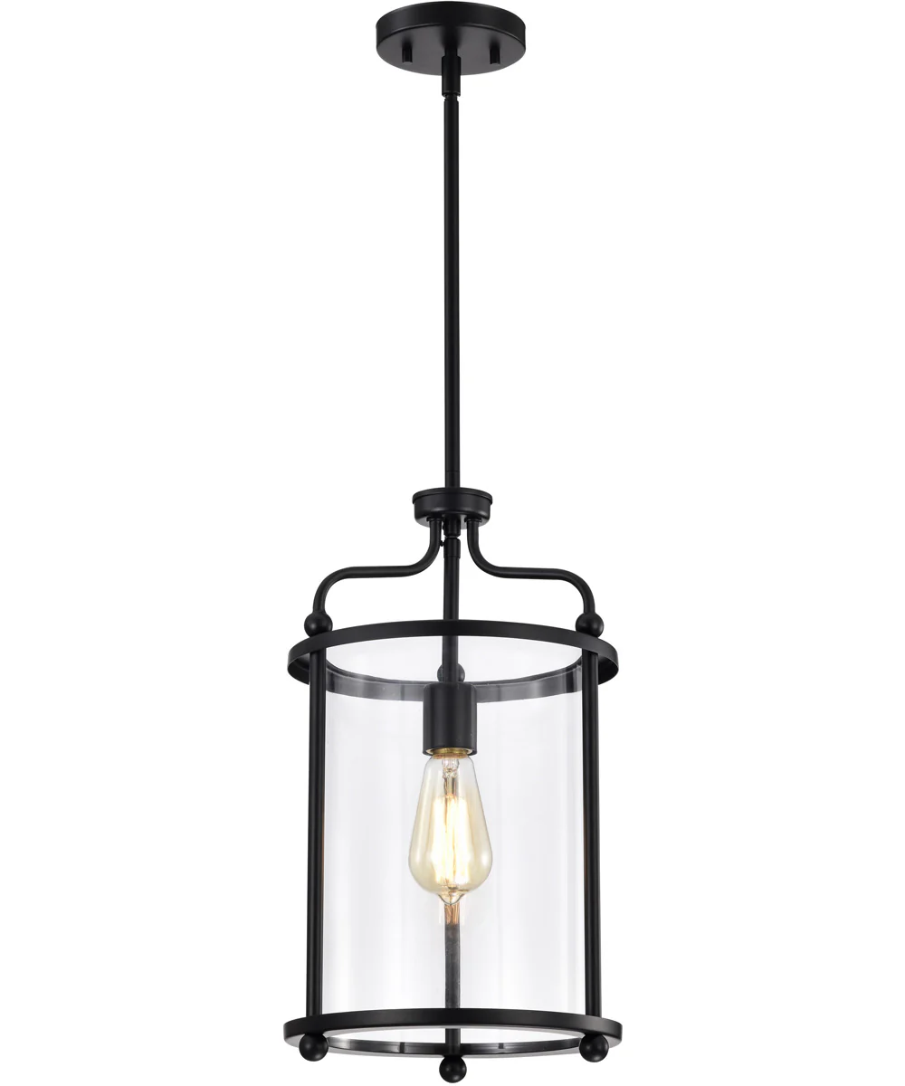 Yorktown 1-Light Pendant Matte Black - Image 2