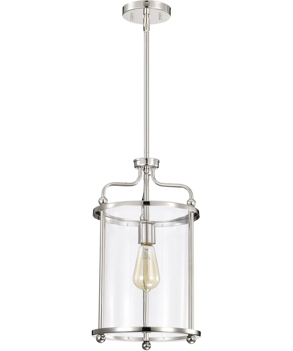 Yorktown 1-Light Pendant Polished Nickel - Image 3