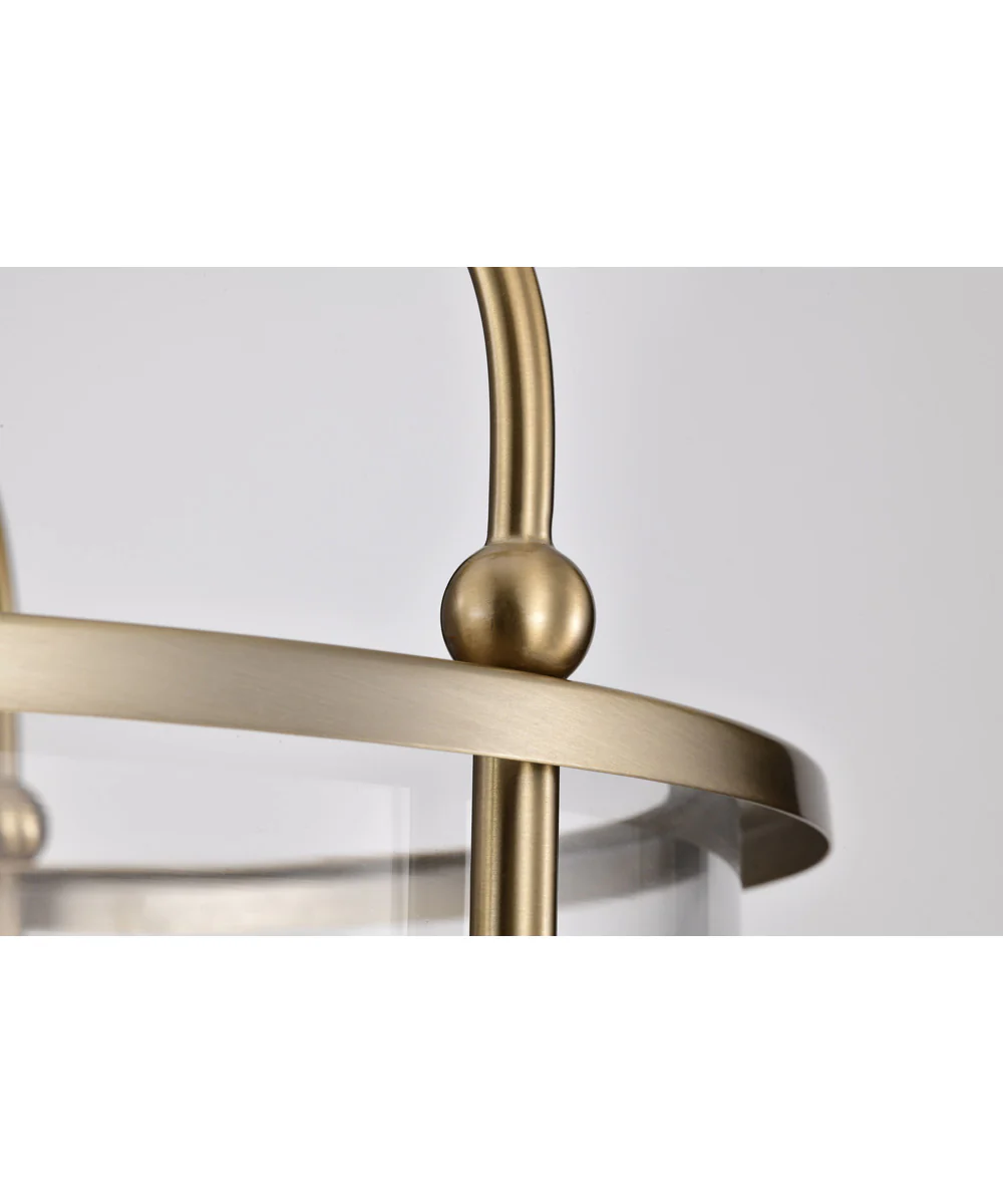 Yorktown 4-Light Pendant Burnished Brass - Image 8