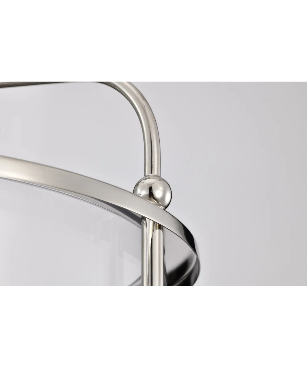Yorktown 4-Light Pendant Polished Nickel - Image 9