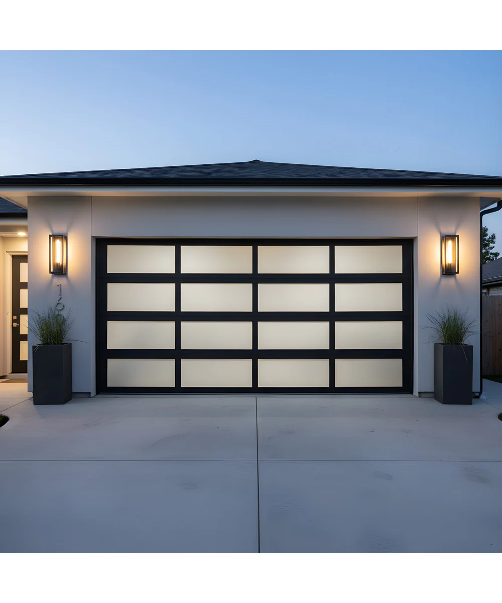 Young 1-light Outdoor Wall Light Matte Black - Image 3