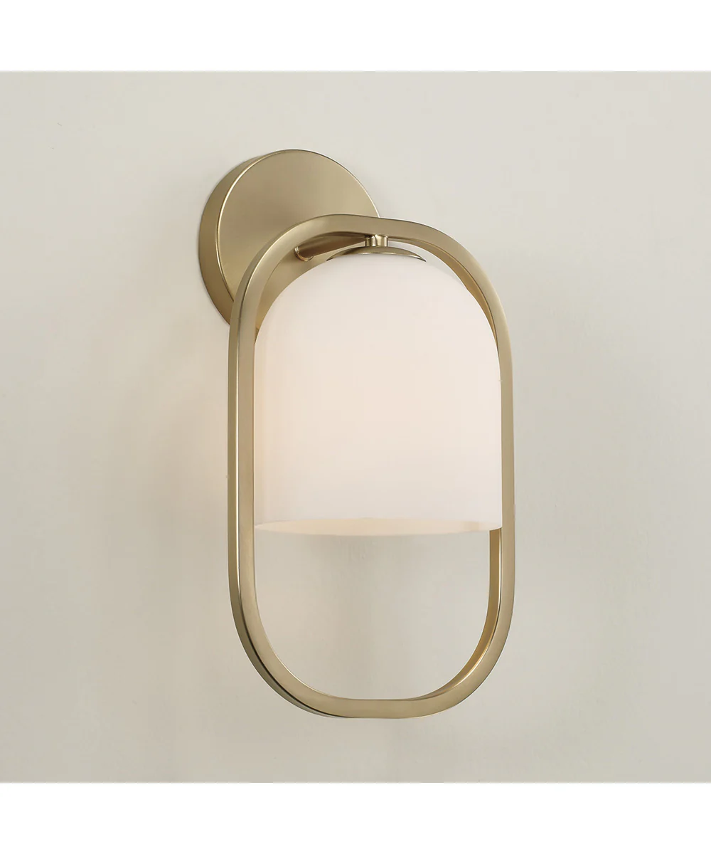 Zeek 1-Light Sconce Matte Brass - Image 2