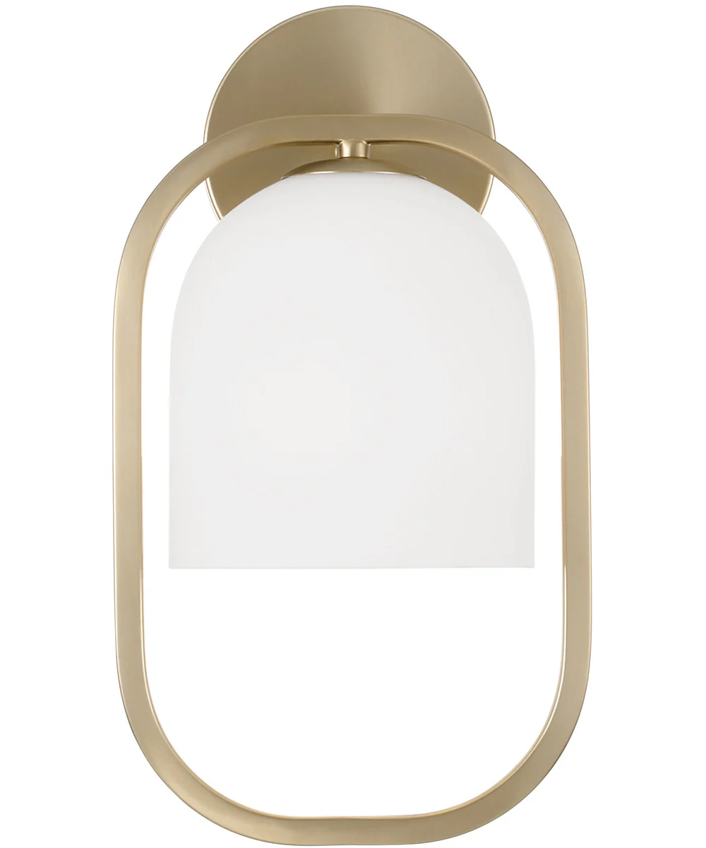 Zeek 1-Light Sconce Matte Brass - Image 3