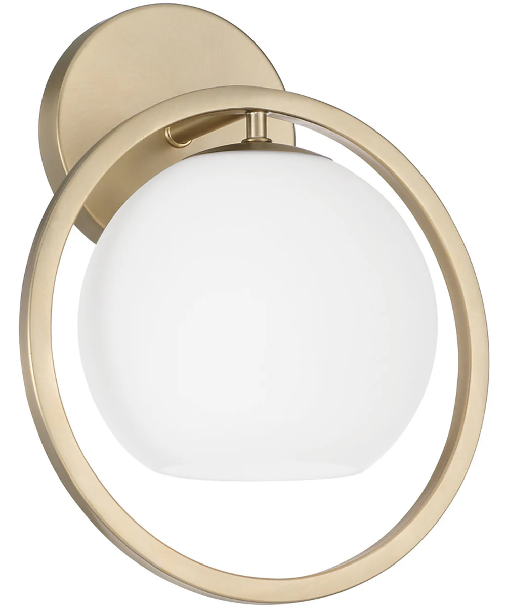 Zeek 1-Light Sconce Matte Brass