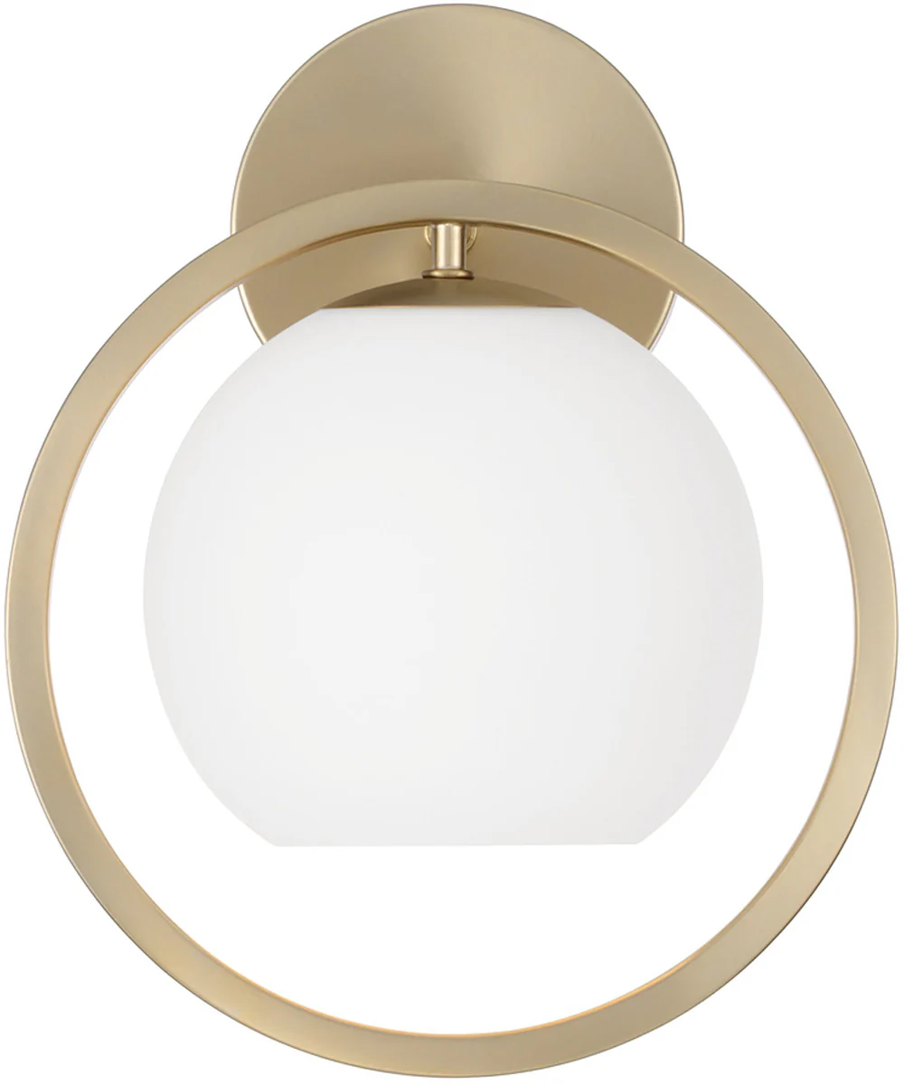 Zeek 1-Light Sconce Matte Brass - Image 3