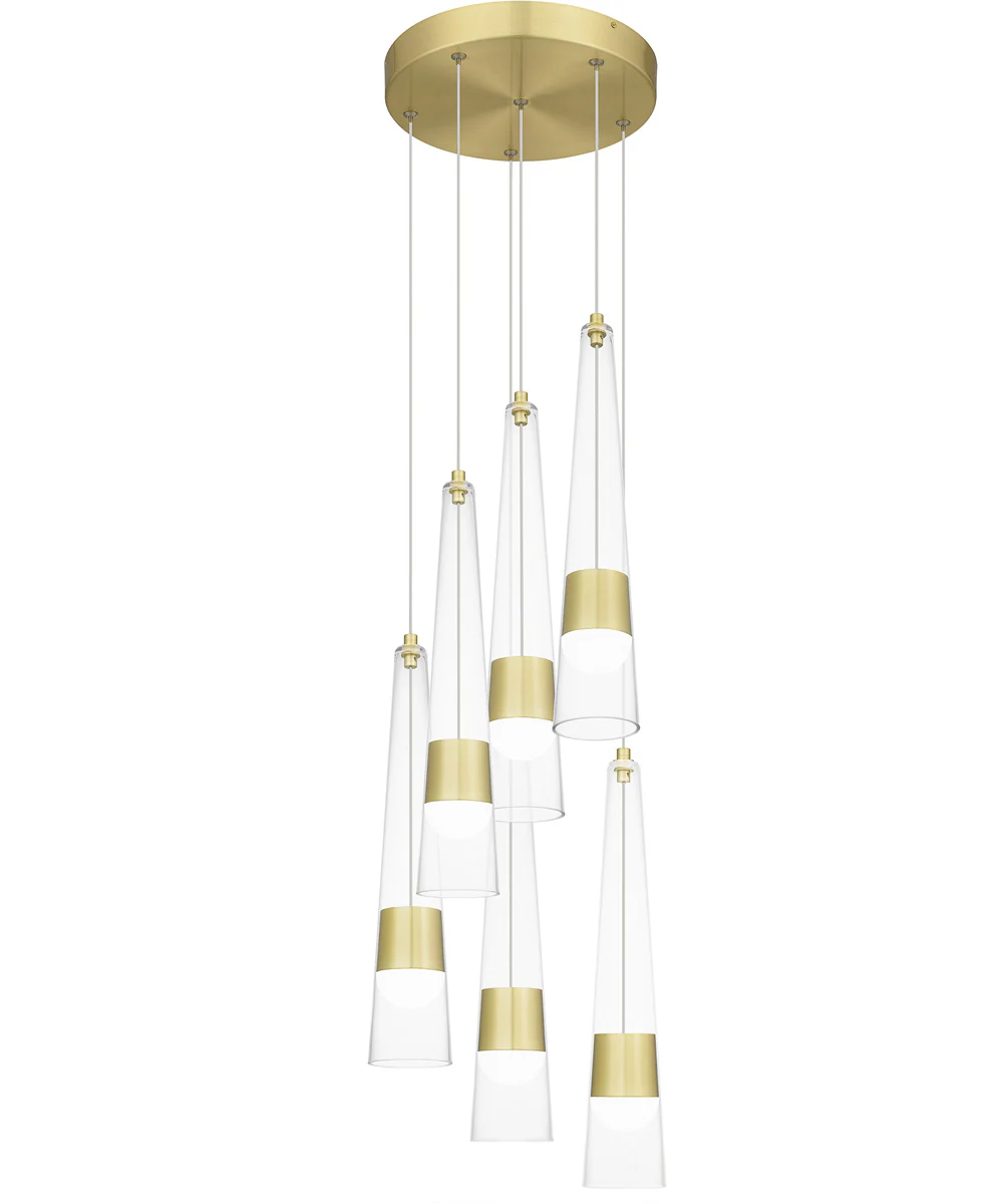 Zia Pendant Satin Gold - Image 5