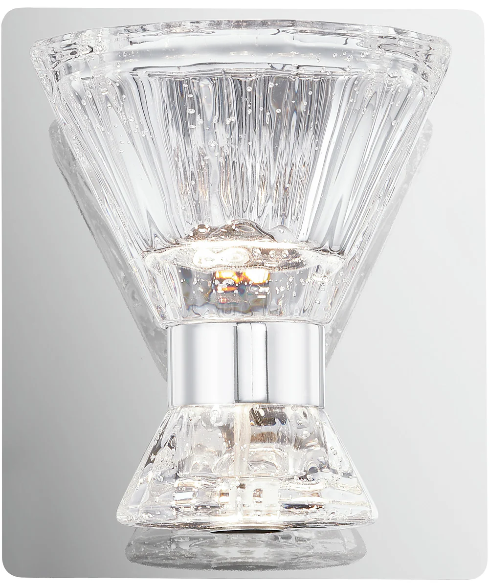 Zuri Small Wall Sconce Polished Chrome - Image 2
